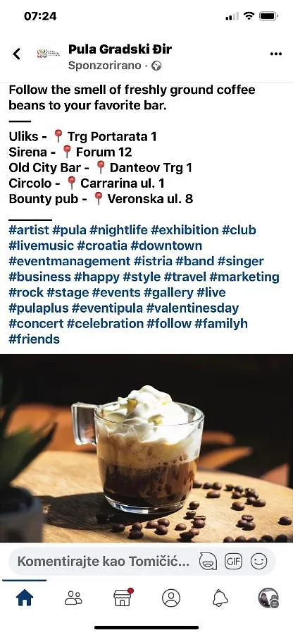Studio Dama Blizina Amfiteatra I Bus Kolodvora ,Besplatan Privatni Parking,Self-Check- In Pula